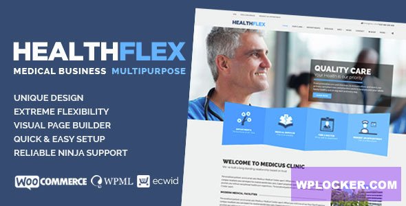 HEALTHFLEX v2.7.0 - Medical Health WordPress Theme