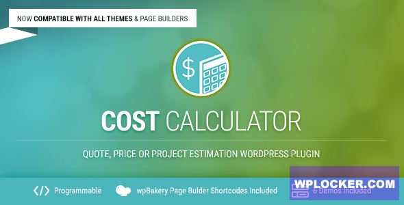 Cost Calculator v2.3.2 - WordPress Plugin