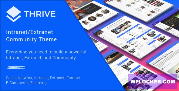 Thrive v3.1.9 - Intranet & Community WordPress Theme