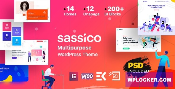 Sassico v3.4.0 - Multipurpose Saas Startup Agency WordPress Theme