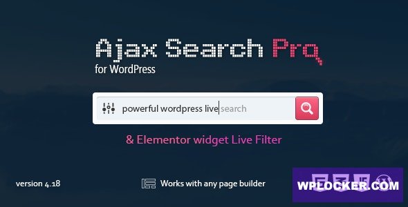 [Free Download] Ajax Search Pro for WordPress v4.18.5
