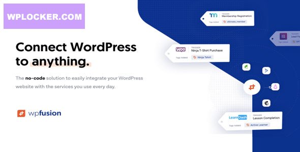[Free Download]WP Fusion v3.32.4 - Connect WordPress to anything NULLED