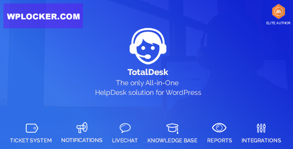 TotalDesk v1.7.26 - Helpdesk, Knowledge Base & Ticket System