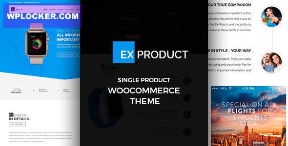 [Free Download]ExProduct v1.5.3 - Single Product theme