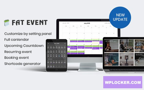 FAT Event v5.0 - WordPress Event and Calendar Booking