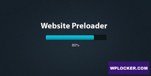 [Free Download] Progress Loader v1.0.2 - WordPress Site Preloader
