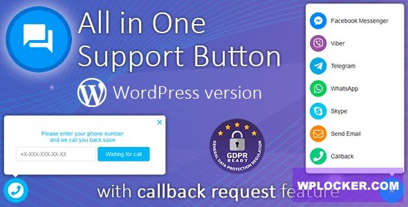 Contact us all-in-one button with callback v2.2.3