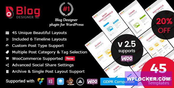 [Free Download] Blog Designer PRO for WordPress v2.7.1 NULLED