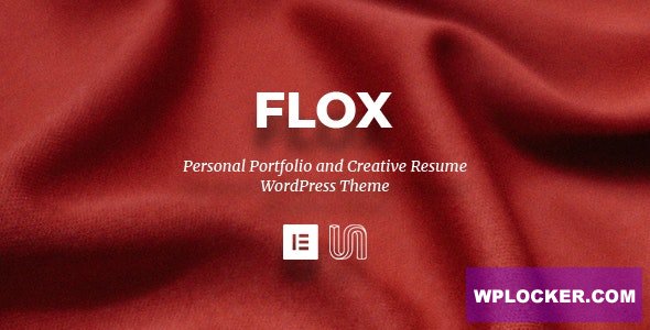 [Free Download] FLOX v1.0 – Personal Portfolio & Resume WordPress Theme