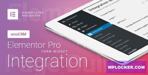 [Free Download] Elementor Pro Form Widget - amoCRM - Integration v1.1.0
