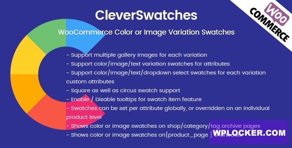 [Download] CleverSwatches v2.1.9 – WooCommerce Color or Image Variation Swatches