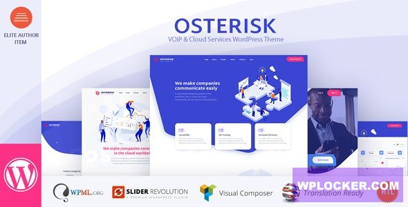[Download] Osterisk v1.9 – VOIP & Cloud Services WordPress Theme
