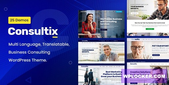 [Download] Consultix v2.1.5 – Business Consulting WordPress Theme NULLED