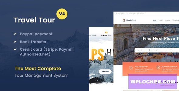 [Download] Travel Tour v4.2.0 - Tour Booking, Travel Booking Theme