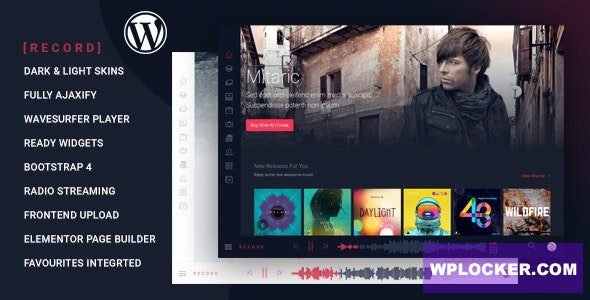 [Download] Rekord v1.3.7 - Ajaxify Music - Events - Podcasts Multipurpose WordPress Theme