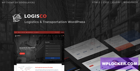 [Download] Logisco v1.0.4 - Logistics & Transportation WordPress