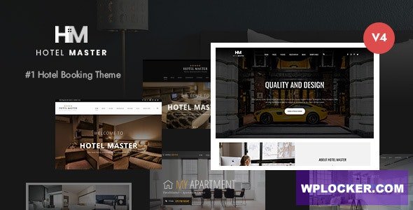 Hotel Master v4.1.4 - Hotel Booking WordPress Theme