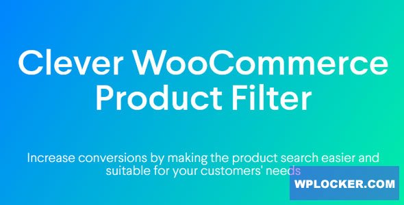 Clever WooCommerce Product Filter v1.0.0