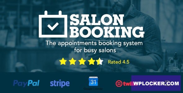 Salon Booking v8.3.4 - Wordpress Plugin