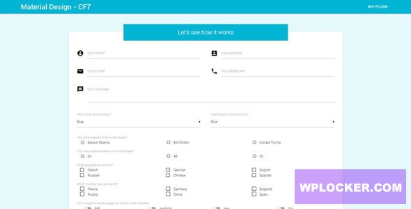 [Download] Material Design for Contact Form 7 PRO v2.6.1 NULLED