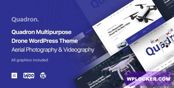 [Download] Quadron v1.0.2 - Aerial Photography & Videography Drone WordPress Theme