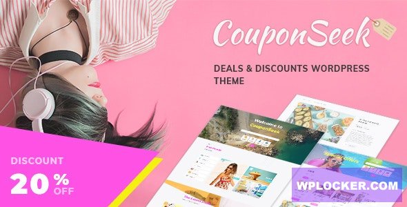 CouponSeek v1.1.1 - Deals & Discounts WordPress Theme