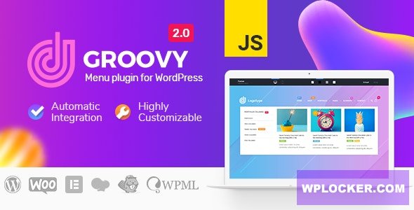 Groovy Menu v2.0.15 - WordPress Mega Menu Plugin