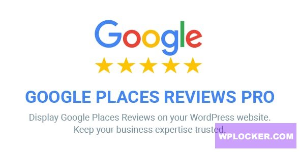 Google Places Reviews Pro v2.5 - WordPress Plugin
