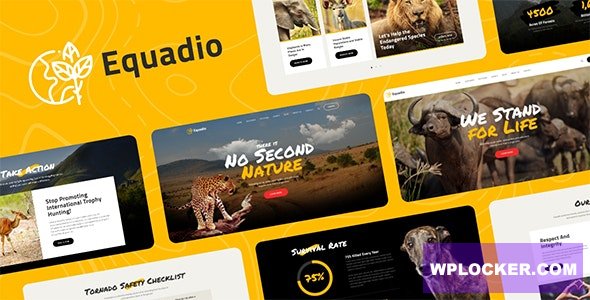 Equadio v1.0.0 - Non-Profit and Environmental WordPress Theme