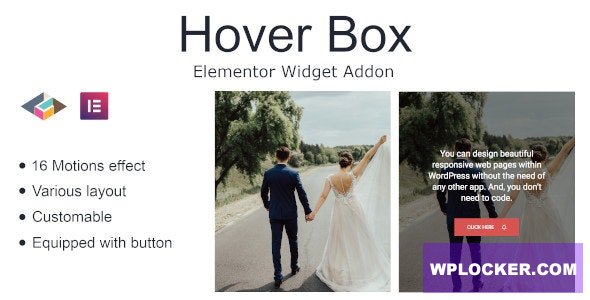 Hover Box Elementor Page Builder Addon v1.0.1
