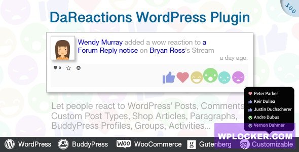Reactions WordPress Plugin v3.20.101