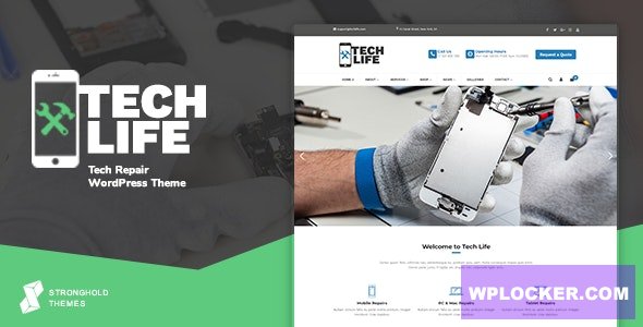 TechLife v7.7 - Mobile, Tech & Electronics Repair Shop WordPress Theme