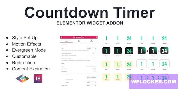 Countdown Timer v1.0.0 - Elementor Page Builder Addon