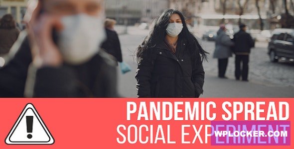 Pandemic Spread Simulation v1.0.0 - Social Experiment