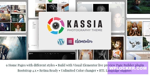 Kassia v1.0 - Photography WordPress Theme