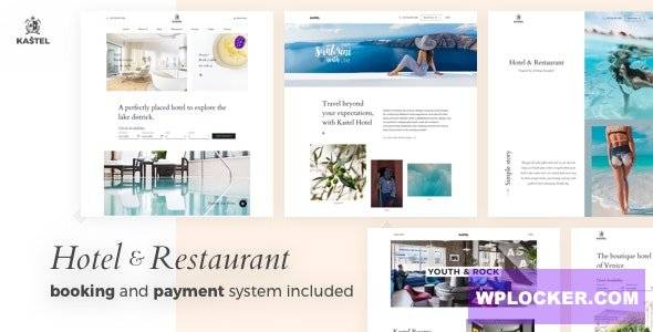 Kastel v1.0.1 - Hotel & Restaurant WordPress Theme