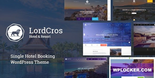 LordCros v1.2.0 - Hotel Booking WordPress Theme