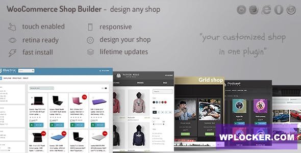 WooCommerce shop page builder v2.27.7