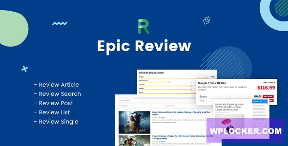 Epic Review v1.0.2 - WordPress Plugin & Add Ons for Elementor & WPBakery Page Builder