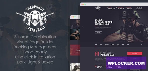 SharpShot v1.0 - Responsive WordPress Theme