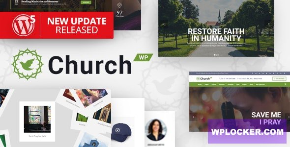 ChurchWP v1.9.3 - A Contemporary WordPress Theme for Churches