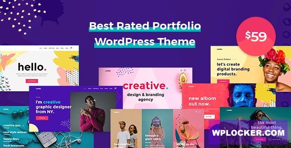 Leedo v2.0.0 - Modern, Colorful & Creative Portfolio WordPress Theme