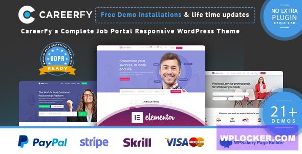 Careerfy v6.1.0 – Job Board WordPress Theme