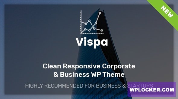Vispa for Startups v1.0.3 - Responsive Business WordPress Theme