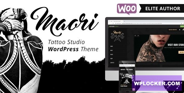 Maori v1.4.2 - Tattoo Studio WordPress Theme