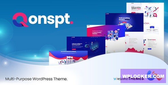 Qonspt v1.2.0 - Isometric MultiPurpose WordPress Theme