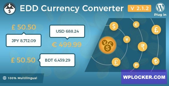 Easy Digital Downloads - Currency Converter v2.1.2