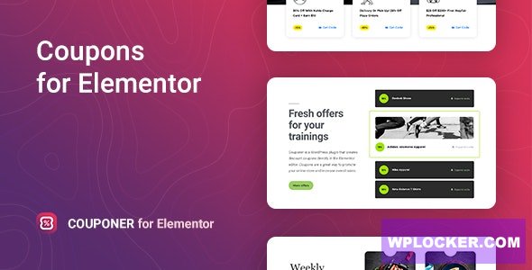 Couponer v1.0.0 - Discount Coupons for Elementor