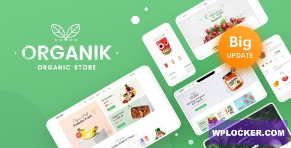 Organik v3.2.4 - An Appealing Organic Store