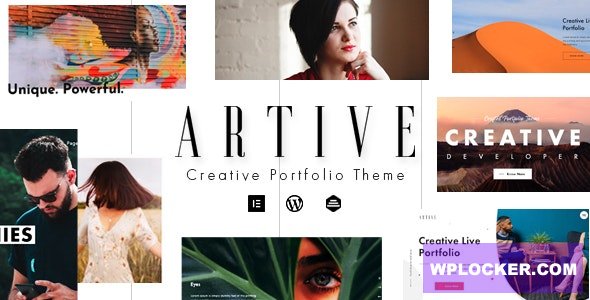 Artive v1.0.0 - Creative Portfolio Theme